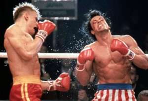 Ivan Drago, talvez o maior e mais forte dos oponentes. Conhecido por aposentar Rocky Balboa.