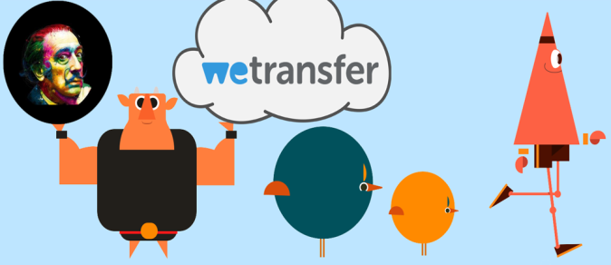 wetransfer logo art